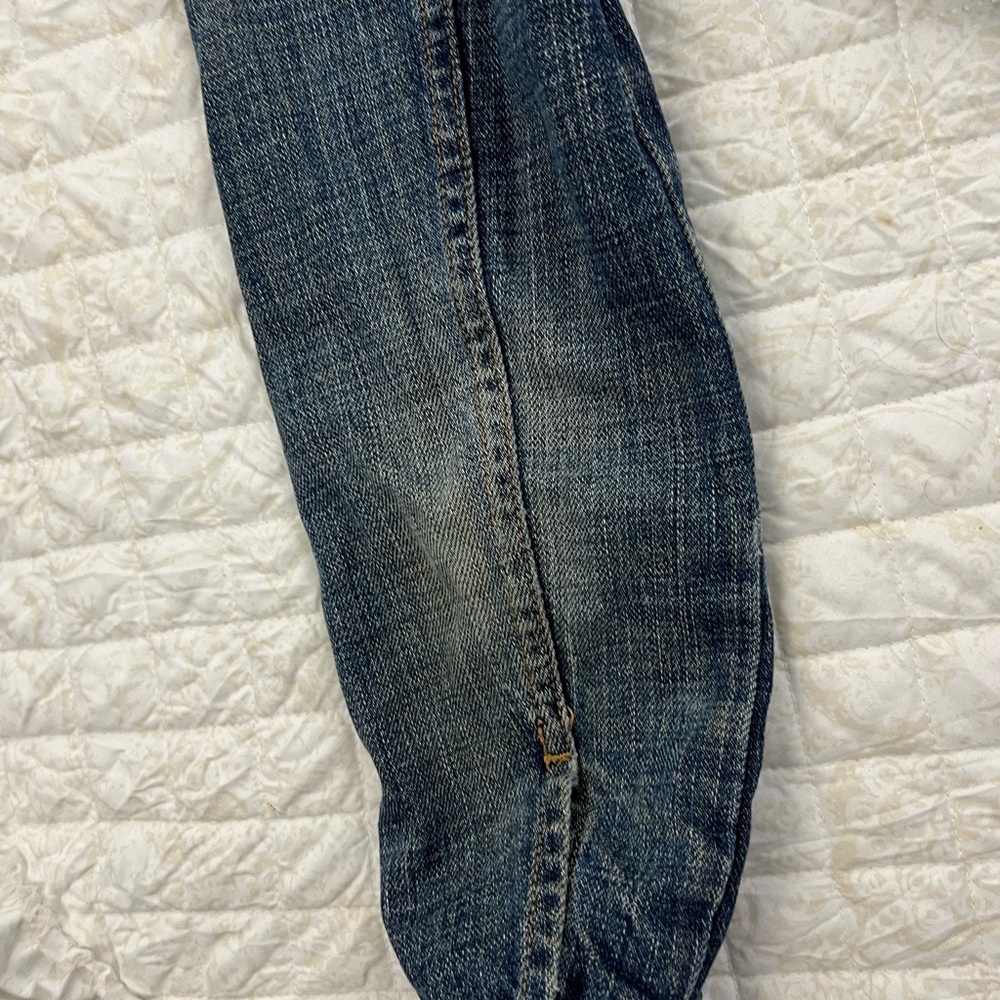 Current/Elliott Snap Button Denim Jacket Medium W… - image 7